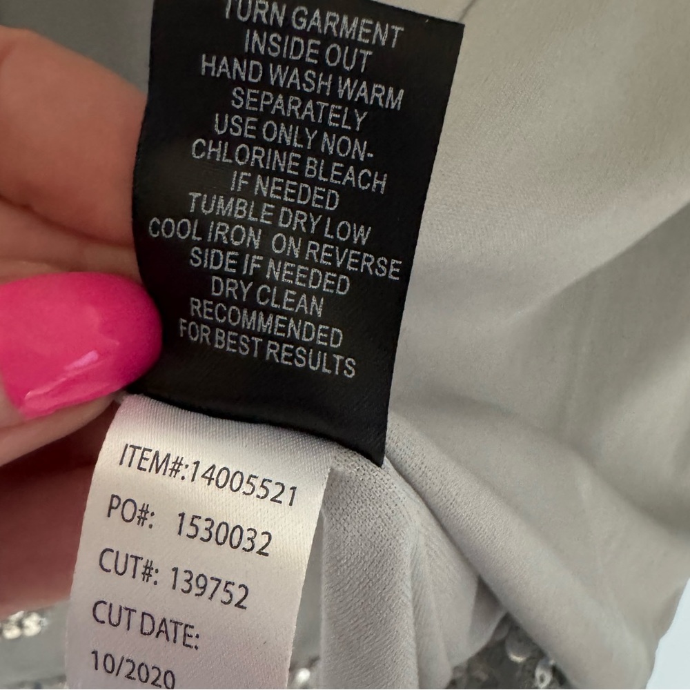 Torrid Silver Sequin Cardigan / Kimono - Picture 5 of 7